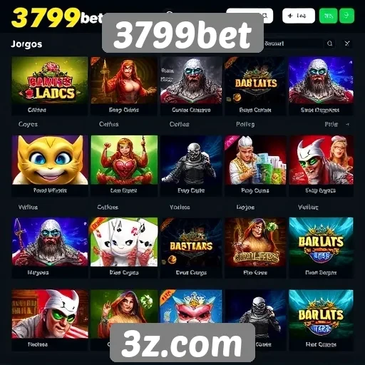 Variantes de jogos disponíveis na 3799bet