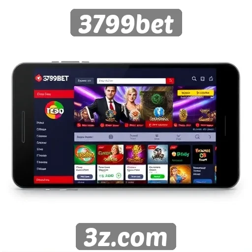 Navegação e acessibilidade em dispositivos móveis no 3799bet