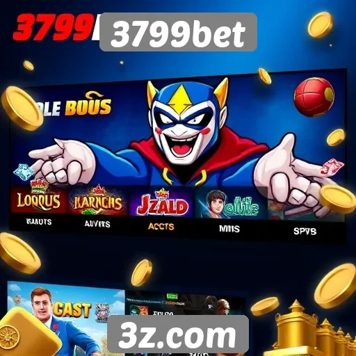 Tipos de jogos disponíveis no 3799bet